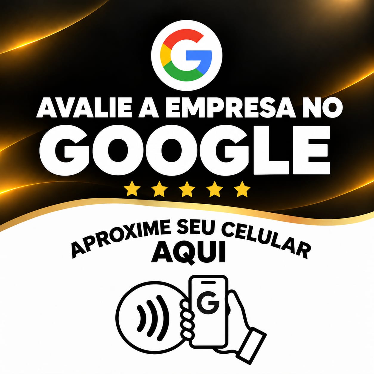 Placa NFC Google